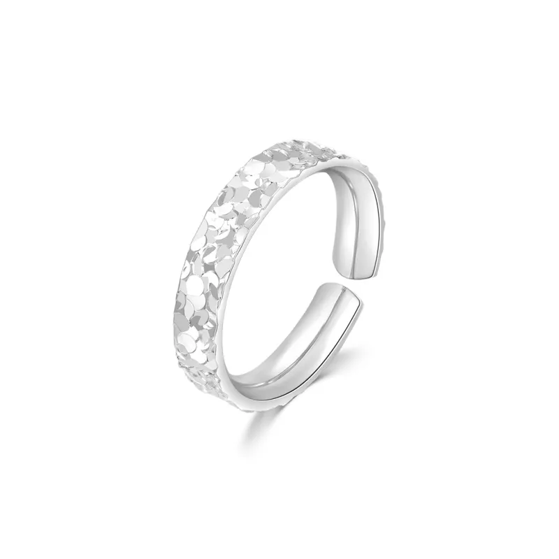 JINLIUFUJIXIANG Silver Of All Feet Rings Women's-6