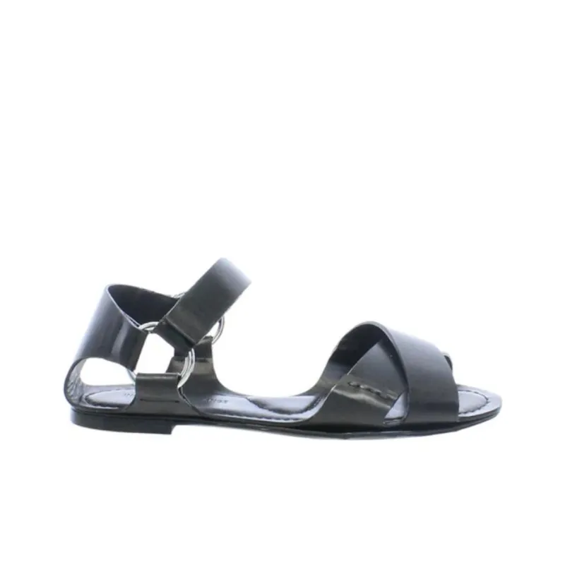 INES DE LA FRESSANGE One Strap Sandals Women's Black-1