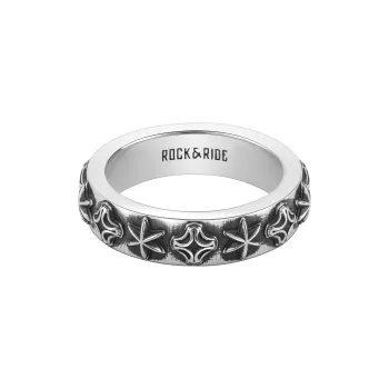 ROCK&RIDE 925 Sterling Silver Rings Men's