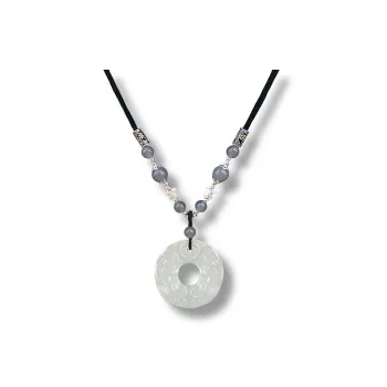 Atsuyama Chalcedony Necklaces Unisex