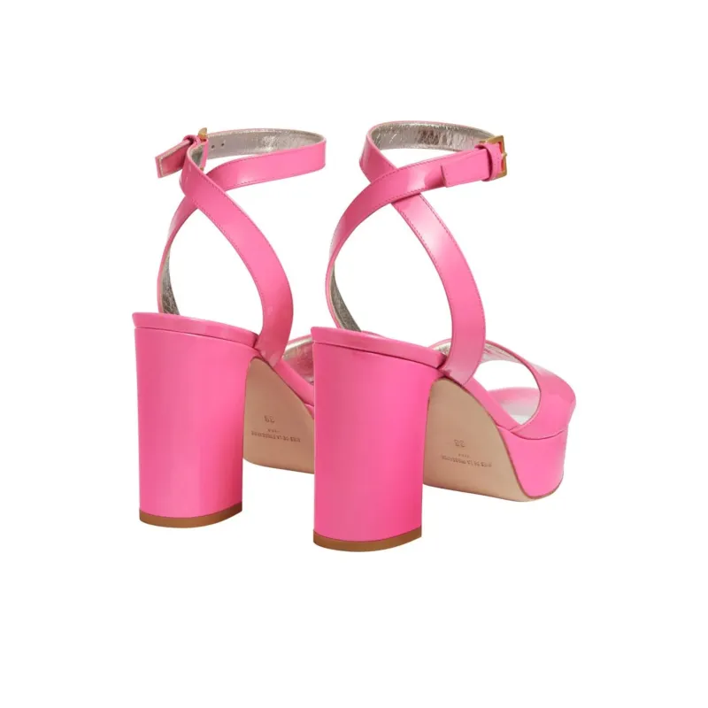 INES DE LA FRESSANGE One Strap Sandals 6.5cm Women's Pink-3