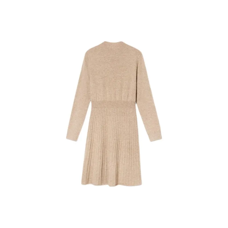 PSALTER Long Sleeved Dress Women's Original Cashmere Color-1