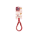(Antique White) Red Short Lanyard-Big Smile Girl