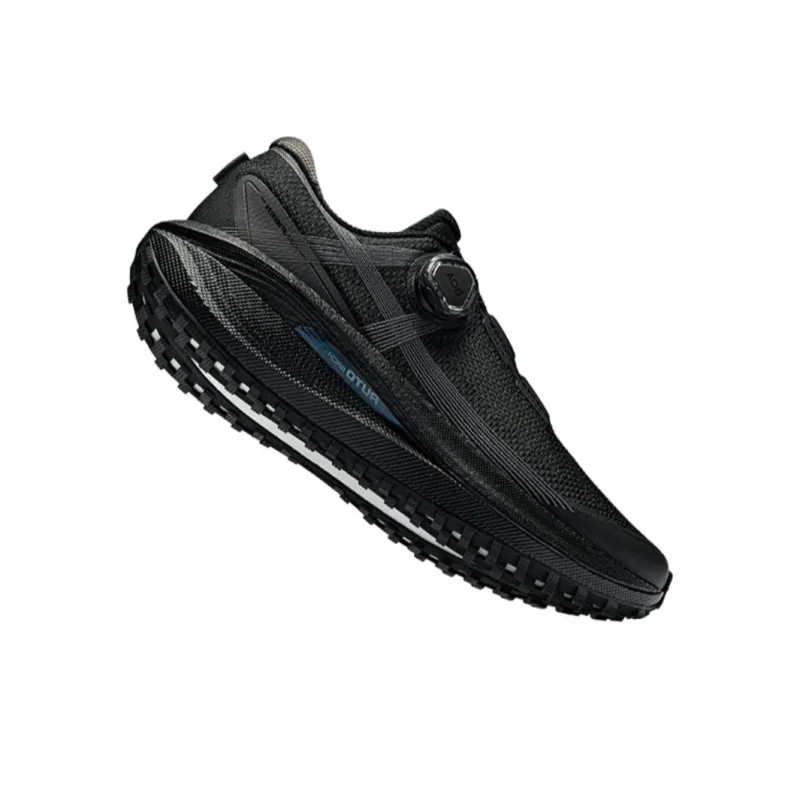 Anta Champion All Weather Series Cushioning, Wear Resistant Low Top Running Shoes Men's Black-2