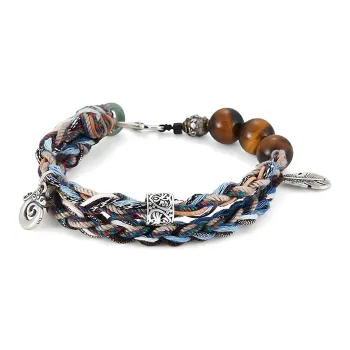 SUNFEEL Tiger's Eye Stone Bracelets Unisex