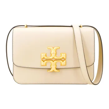 TORY BURCH Eleanor Leather Crossbody Bag, Shoulder Bag Women's Cream White