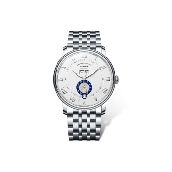 BORMAN Mechanical Movement Stainless Steel Watchband Men's Watches White Dial