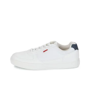 Levi's LIAM WHITE Abrasion Resistant Low Top Skateboard Shoes Men's White