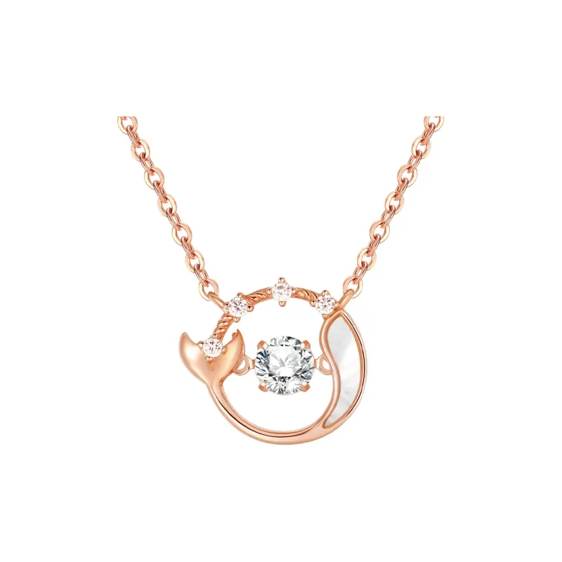 CHIEMOT S925 Silver Collarbone Chain Women's-3