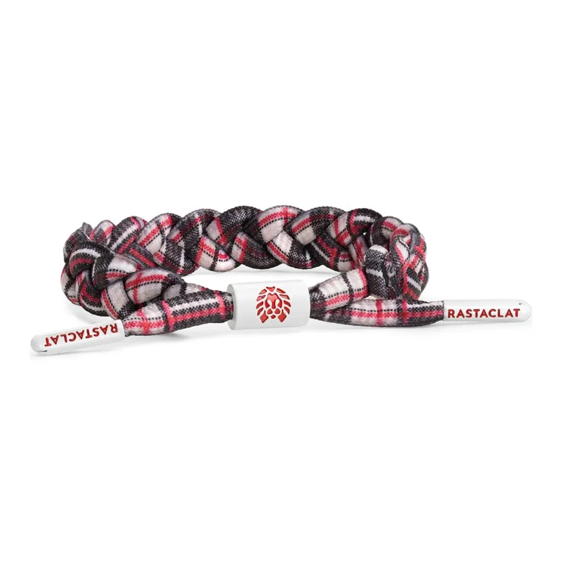 Rastaclat Polyester Small Lion Woven Bracelet Unisex-4