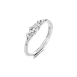 Single Ring for Women's[999 Fine Silver]