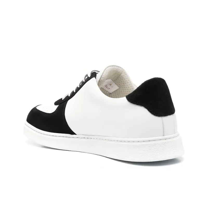 ETRO Low-Top Stylish Skateboarding Shoes Men's Black White-3