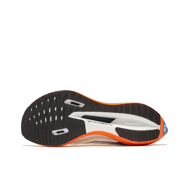 Erke Zhijing 2.0 Cushioning Rebound Low-Top Running Shoes Men's Microcrystal White/Jet Black-3