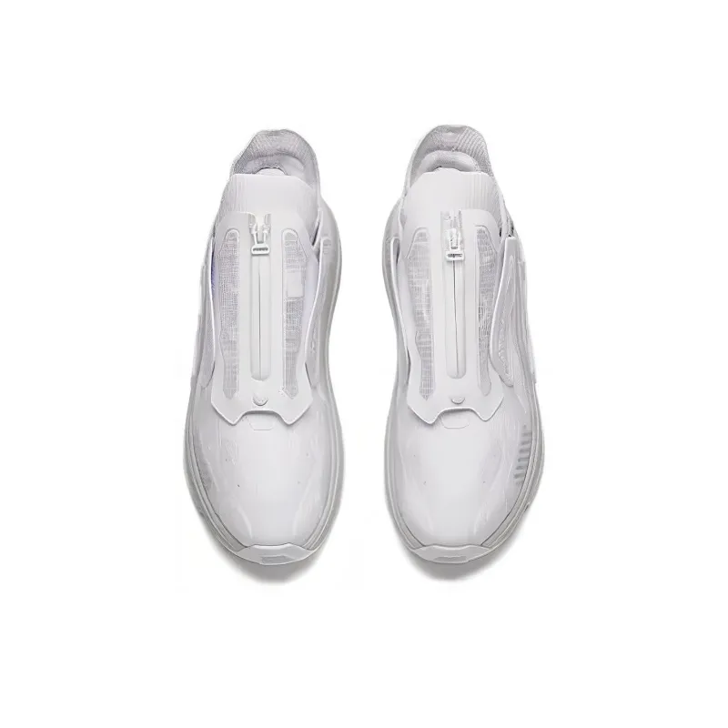 Anta AT91 Cushioned Slip-Resistant Low-Top Running Shoes Women's Anta White-2