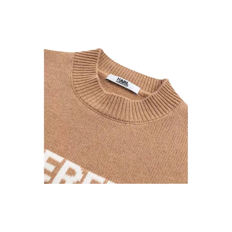 KARL LAGERFELD Sweater Men's Light Coffee-2