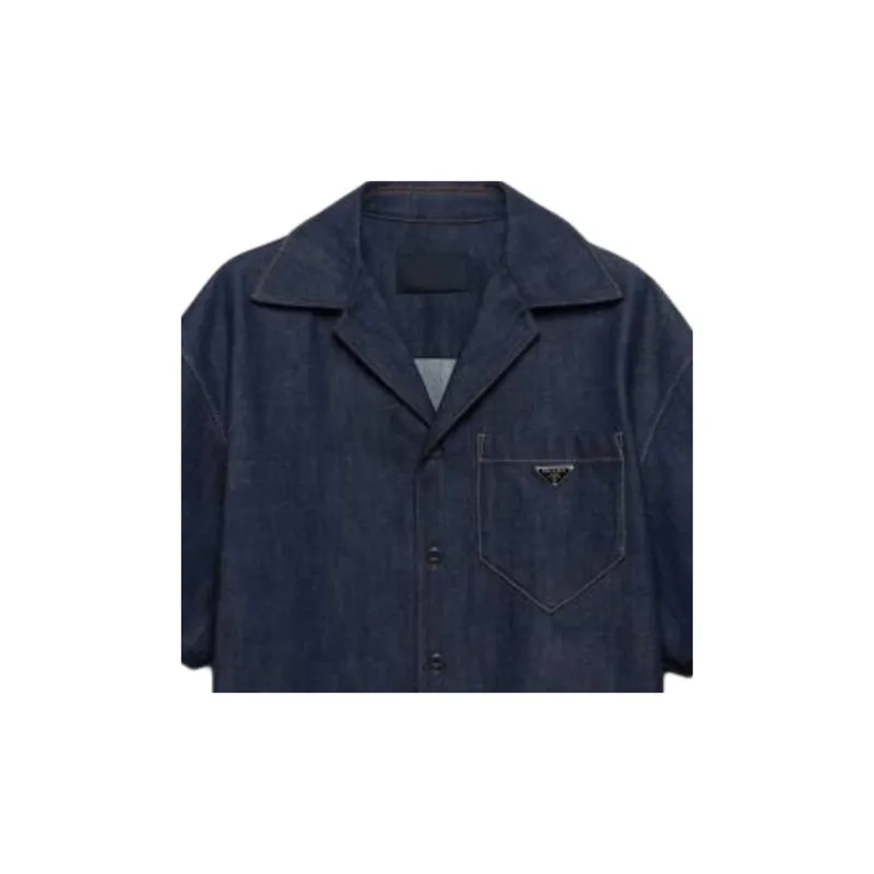 PRADA Shirts Men Navy-4