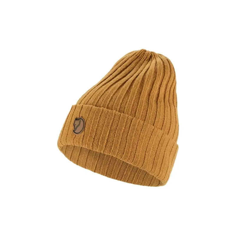 Fjallraven Wool Beanies Unisex Yellow-0