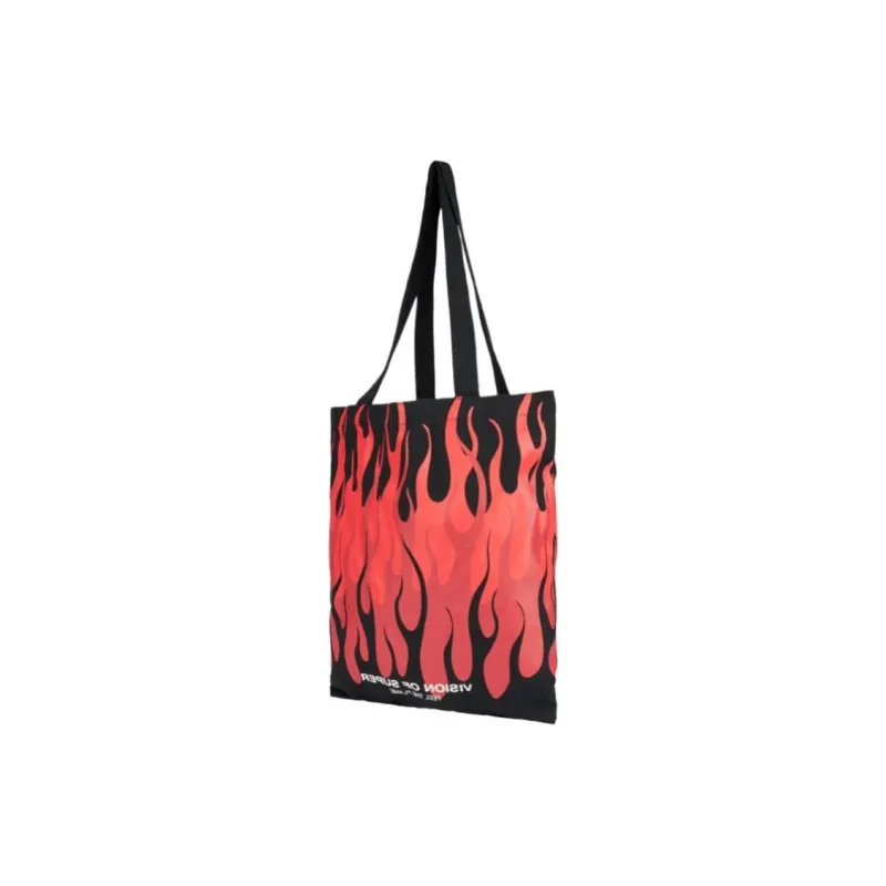 Vision Of Super 100% Cotton Handbag Regular Men's Red-3