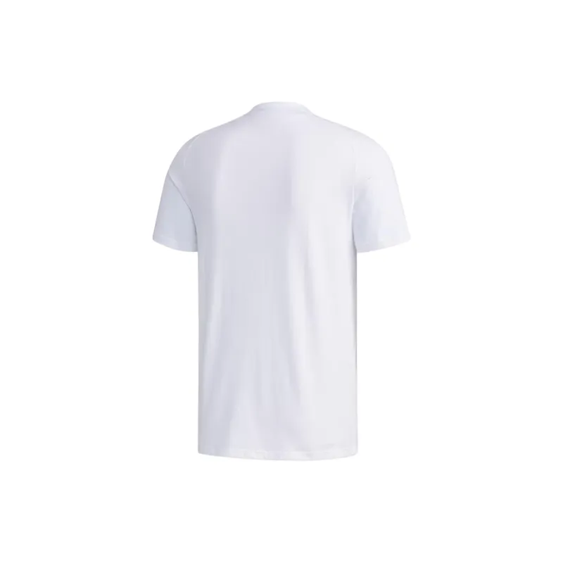 Adidas Neo FAV SLGN TEE2 T Shirt Men's White/Aqua Green-1
