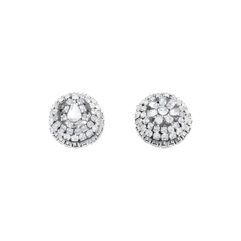Balenciaga Palazzo Round Xs Earrings-0