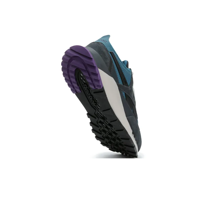 Reebok CL LEGACY W+ Anti Slip And Wear Resistant Height Increasing Low Top Running Shoes Unisex Black Blue-5
