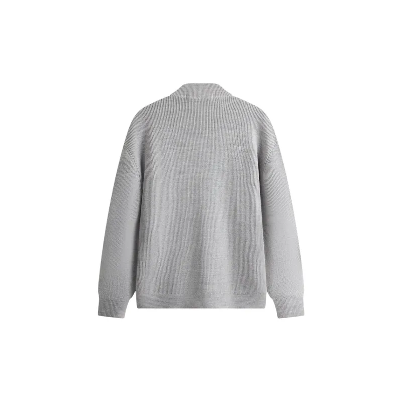 FAIRWHALE Sweater Unisex Heather Gray-1
