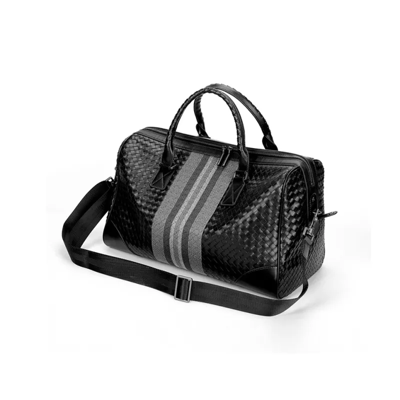 DOSRFINI Microfiber Leather Handbag Regular Men's Black-0