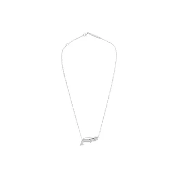 LOEWE Sterling Silver, Crystal Necklaces Women's Silver