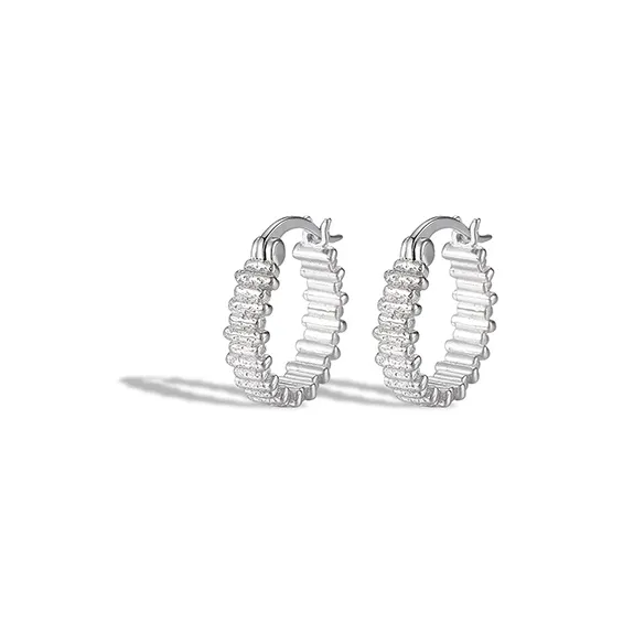 Strange S925 Silver Earrings Women's-0
