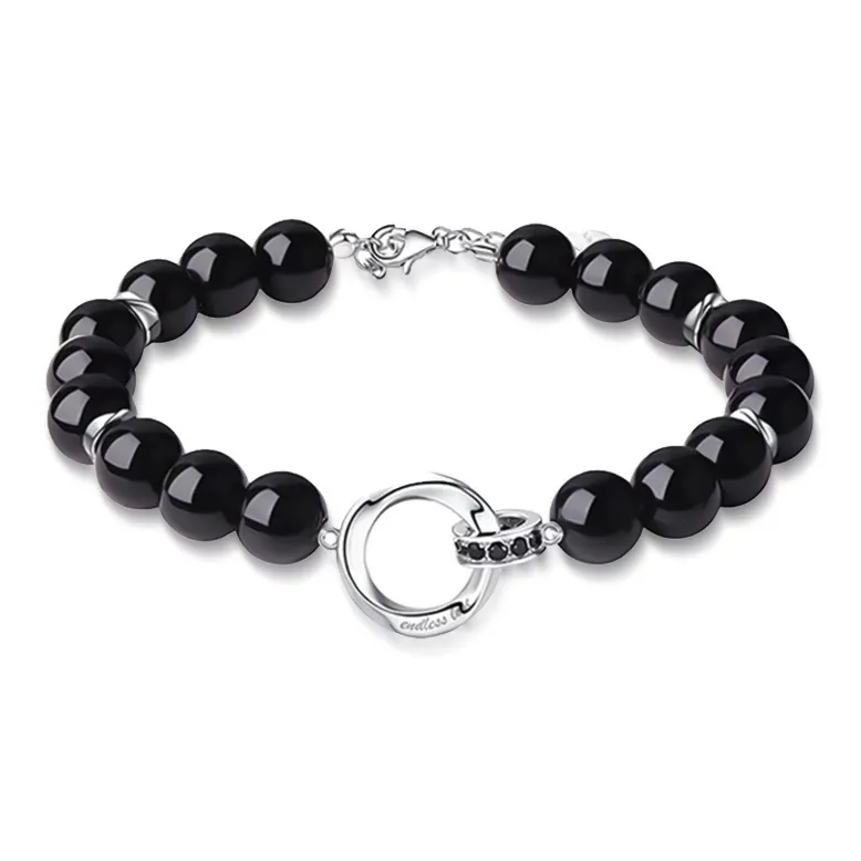 XIBAOCHUNHUA Reconstructed Cinnabar Bracelets Unisex-5