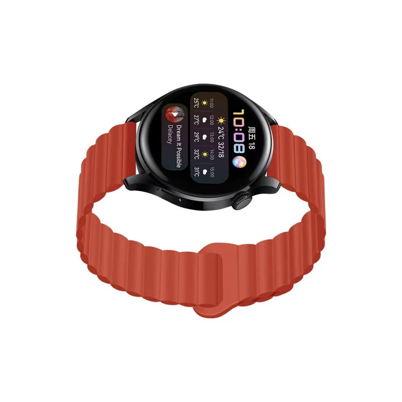 ZHENGGUANG Watch Band Huawei Compatibility Silicone Material-21