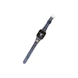 Fall Winter Woolen Camellia Strap-Blue