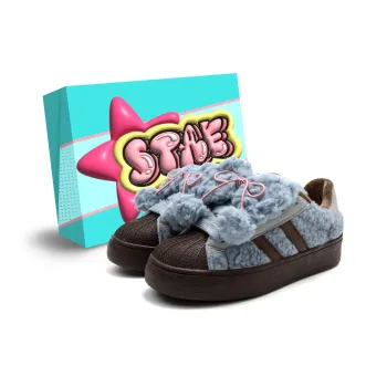 STAE Warm Anti Slip And Wear Resistant Low Top Skateboard Shoes Women's Box Included