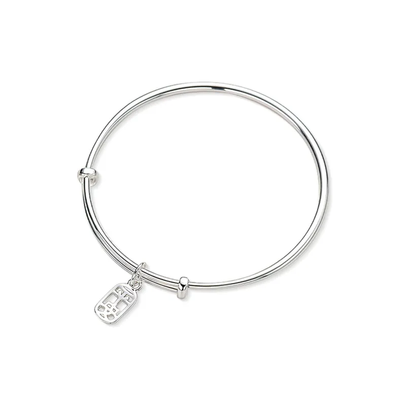 Otoshi S999 Sterling Silver Bracelets Women's Bestie/Couple Love Birthday Anniversary Confession Gift-0