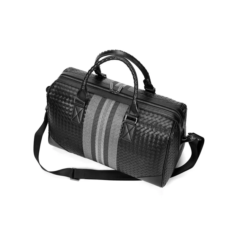 DOSRFINI Microfiber Leather Handbag Regular Men's Black-1