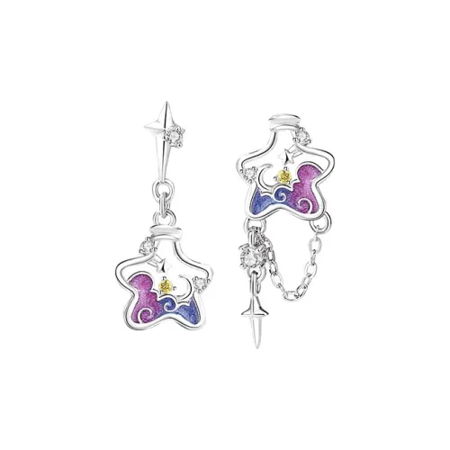 Eclater 925 Sterling Silver Earrings Women's