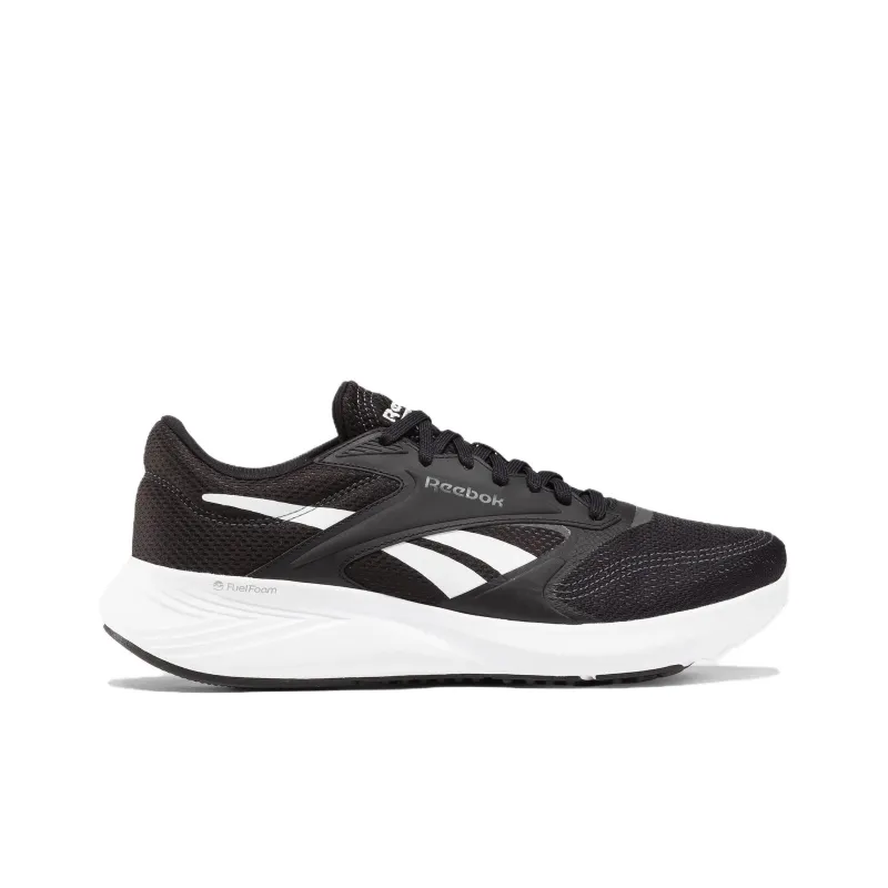 Reebok Anti Slip Wear Resistant Low Top Casual Running Shoes Unisex Black White-1