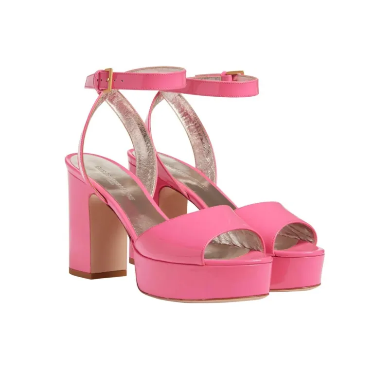 INES DE LA FRESSANGE One Strap Sandals 6.5cm Women's Pink-2