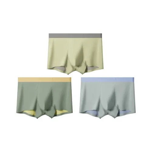 Qiao Ni Tong Underpants Men's 3 Pack