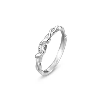 ROGA S999 Fine Silver Rings Women's