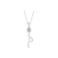 Plain Chain+Pendant+Crystal+Letter P