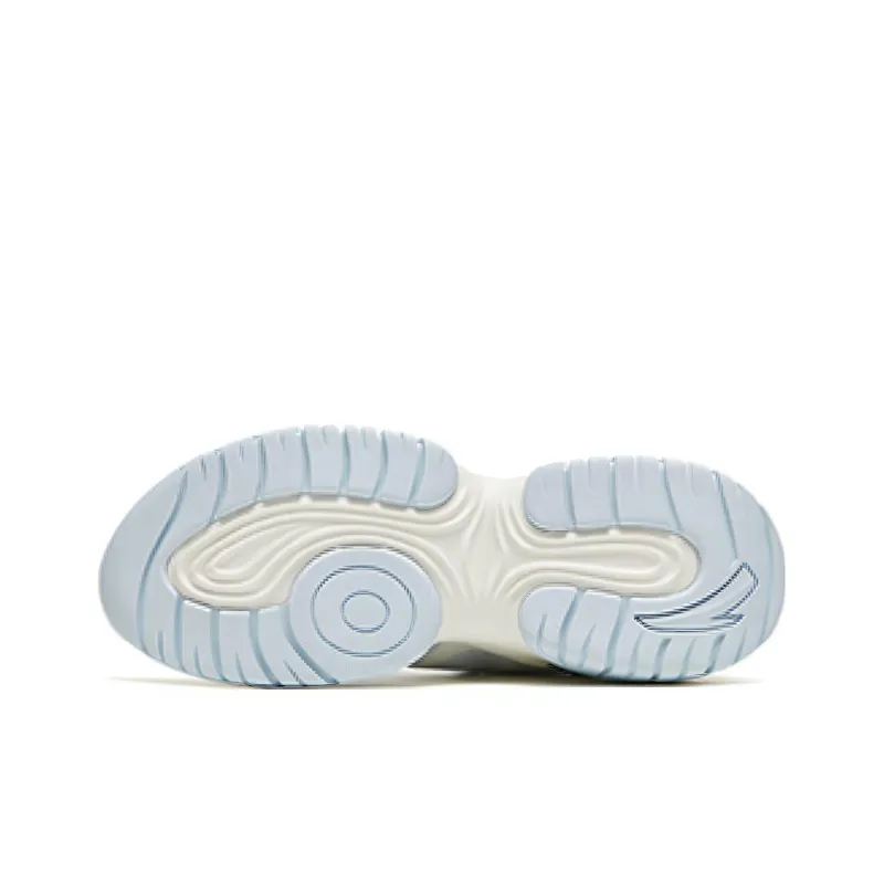 Anta Variety Training Collection Anti Slip Wear Resistant Low Top Training Shoes Women's Blue White-3