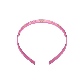 GUCCI Faux Crystal Headbands Women's Pink