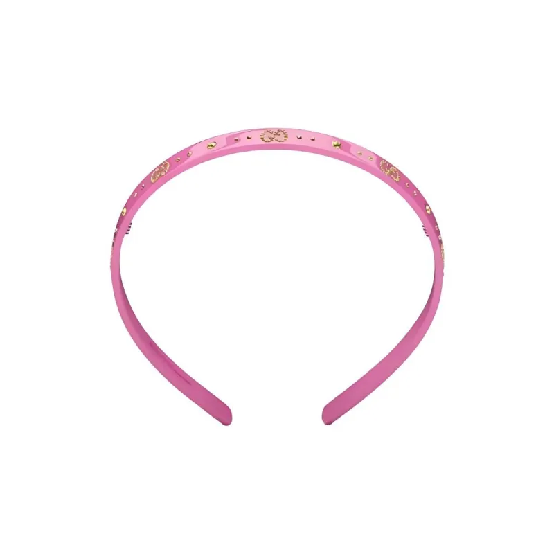 GUCCI Faux Crystal Headbands Women's Pink-0