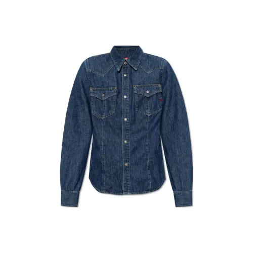 DIESEL De-Waves Western Denim Shirt