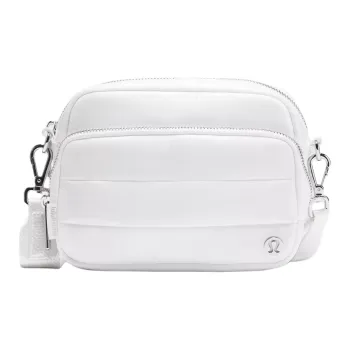 Lululemon Everywhere Nylon Shoulder Bag Crossbody Bag Regular Women's White
