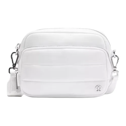 Lululemon Everywhere Nylon Shoulder Bag Crossbody Bag Regular Women's White