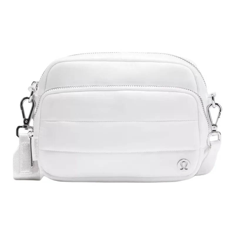Lululemon Everywhere Nylon Shoulder Bag Crossbody Bag Regular Women's White-0