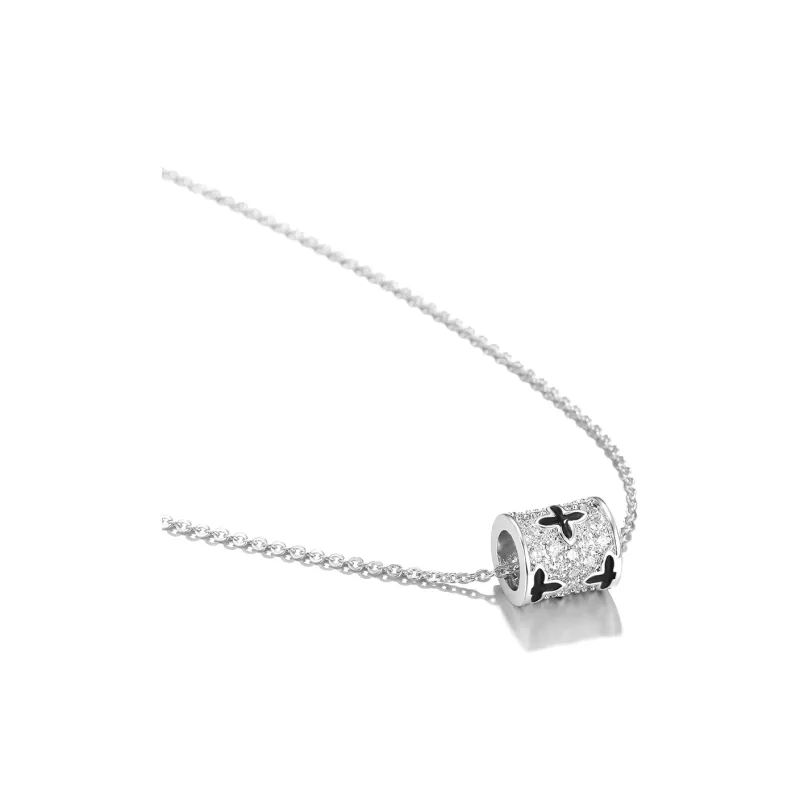 Clect Synthetic Cubic Zirconia Necklaces Women's-2