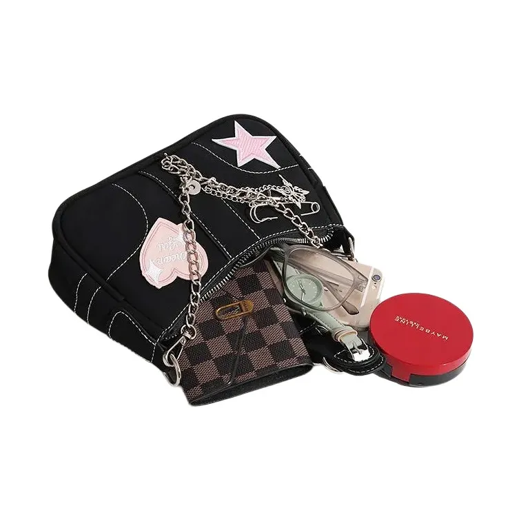 ResNonverba PU Shoulder Bag Crossbody Bag Regular Women's Multicolor-32